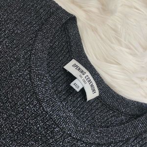 Opening Ceremony Glitter Top